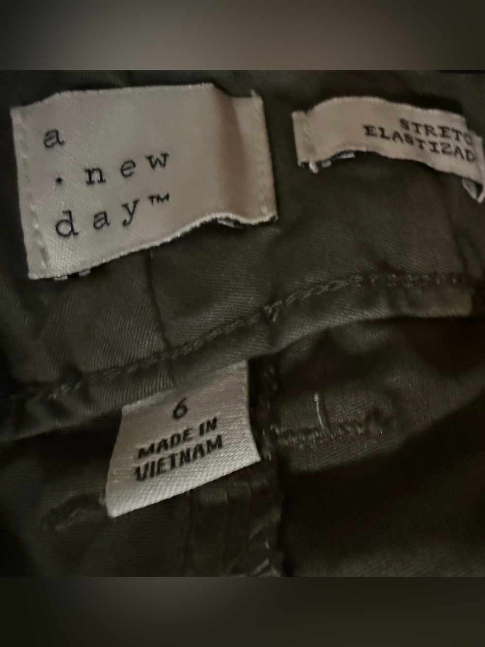 a new day Olive Green Cropped Women's Pants - Picture 4 of 4